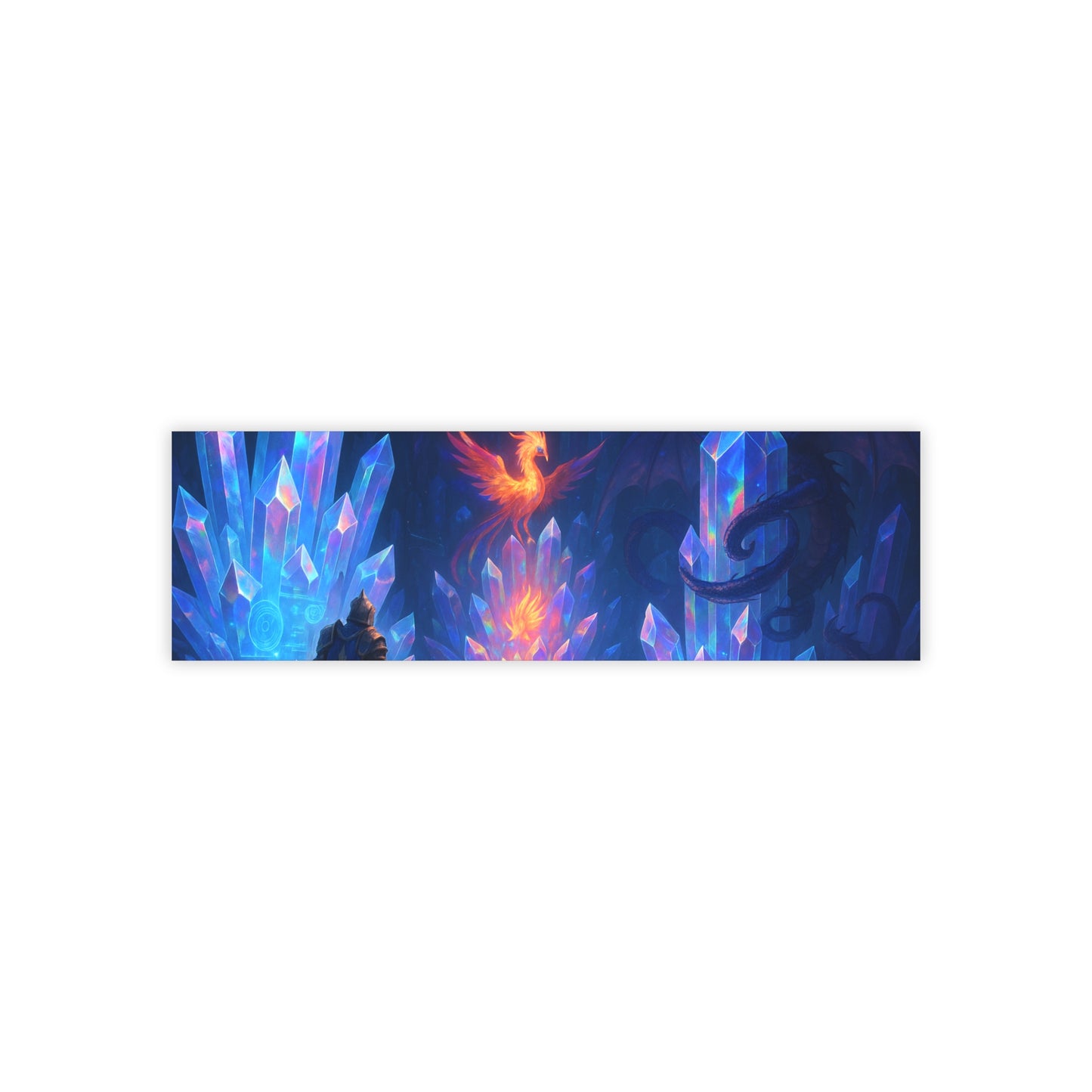 Fantasy Crystal-Themed Post-it® Note Pads, Sticky Notes, Office Supplies, Gift for Gamers, Fantasy Decor, Notepads for Organizing