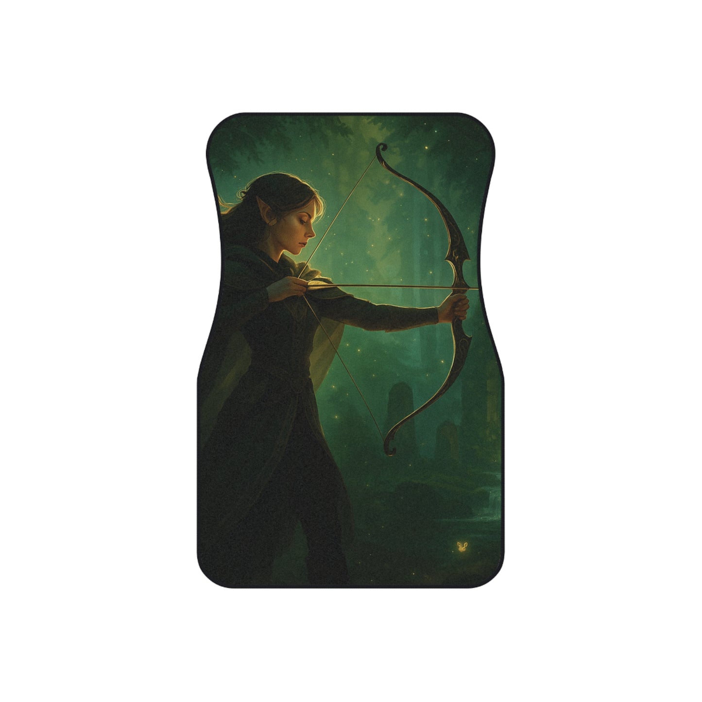 Enchanting Car Mats Set | Fantasy Car Floor Mats for Adventure Lovers, Unique Gift for Gamers, Stylish Vehicle Decor, Elf Design, [...]