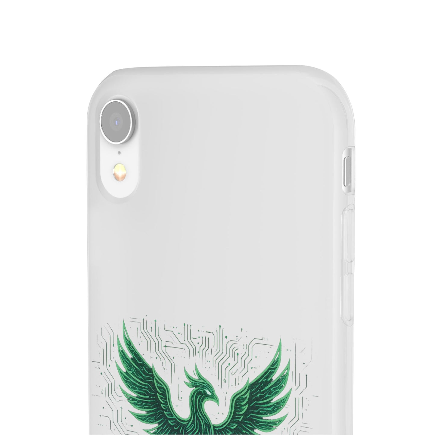 Phoenix Rising Flexi Case, Stylish Phone Cover, Trendy Tech Accessory, Gift for Tech Lovers, Unique Protector