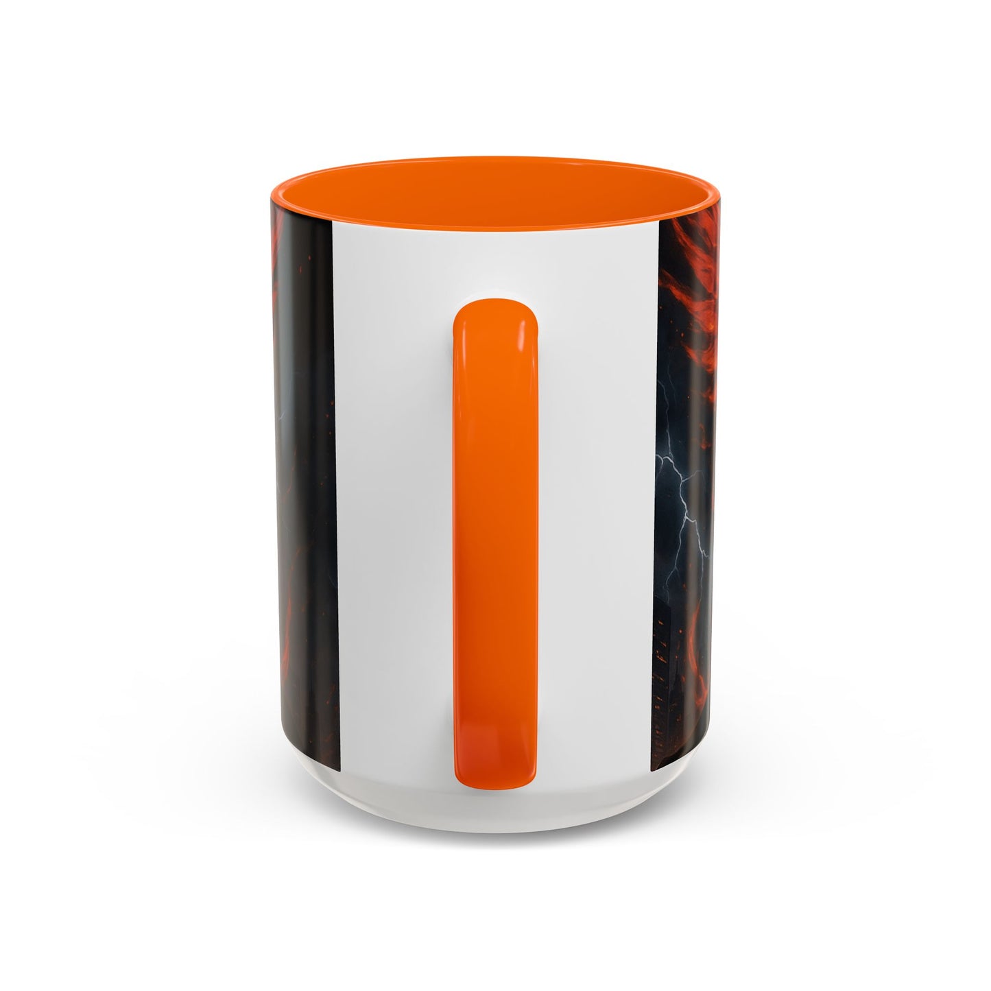 Mythical Phoenix Accent Coffee Mug, Fantasy Gift, Hot Beverage Cup, Cozy Home Decor, Unique Gift for Her