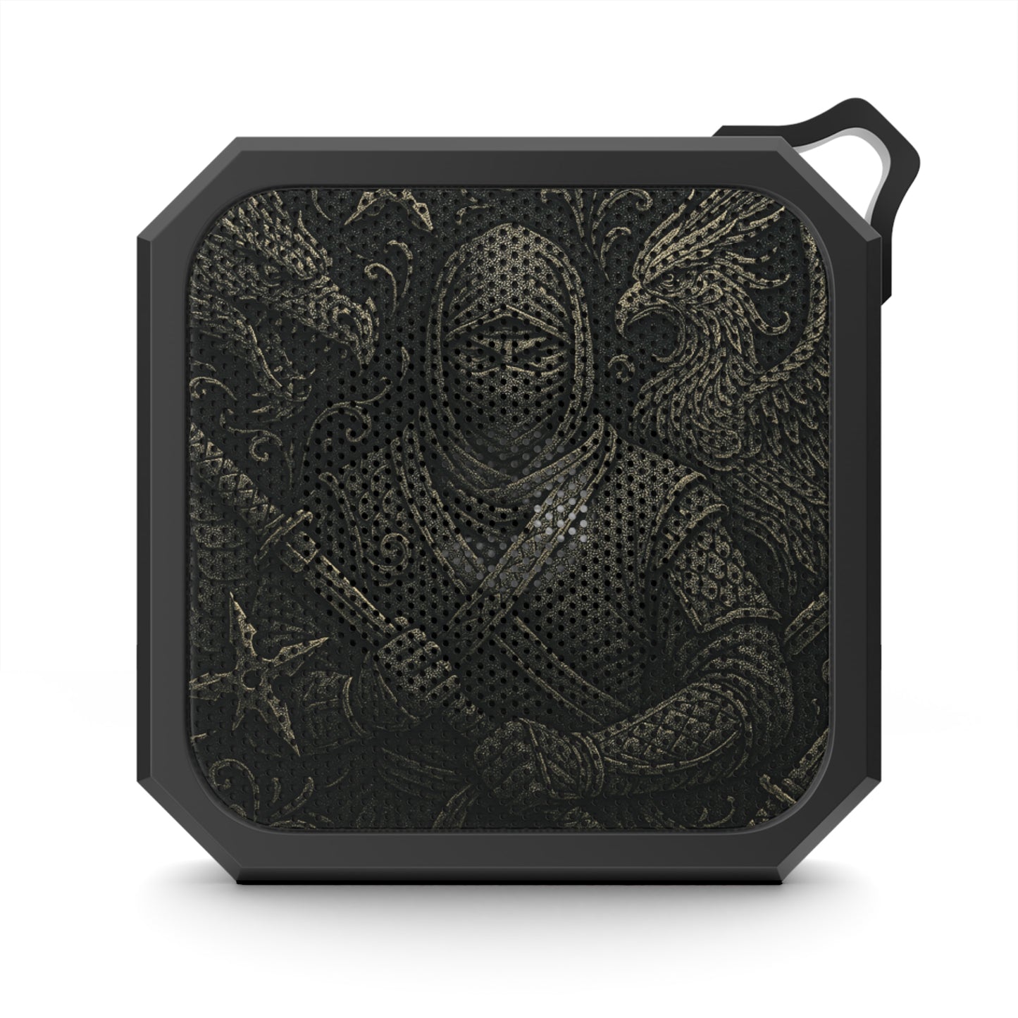 Outdoor Bluetooth Speaker with Knight Design, Portable Speaker, Music in Nature, Adventure Gear, Camping Accessory, Gift for Outdoors