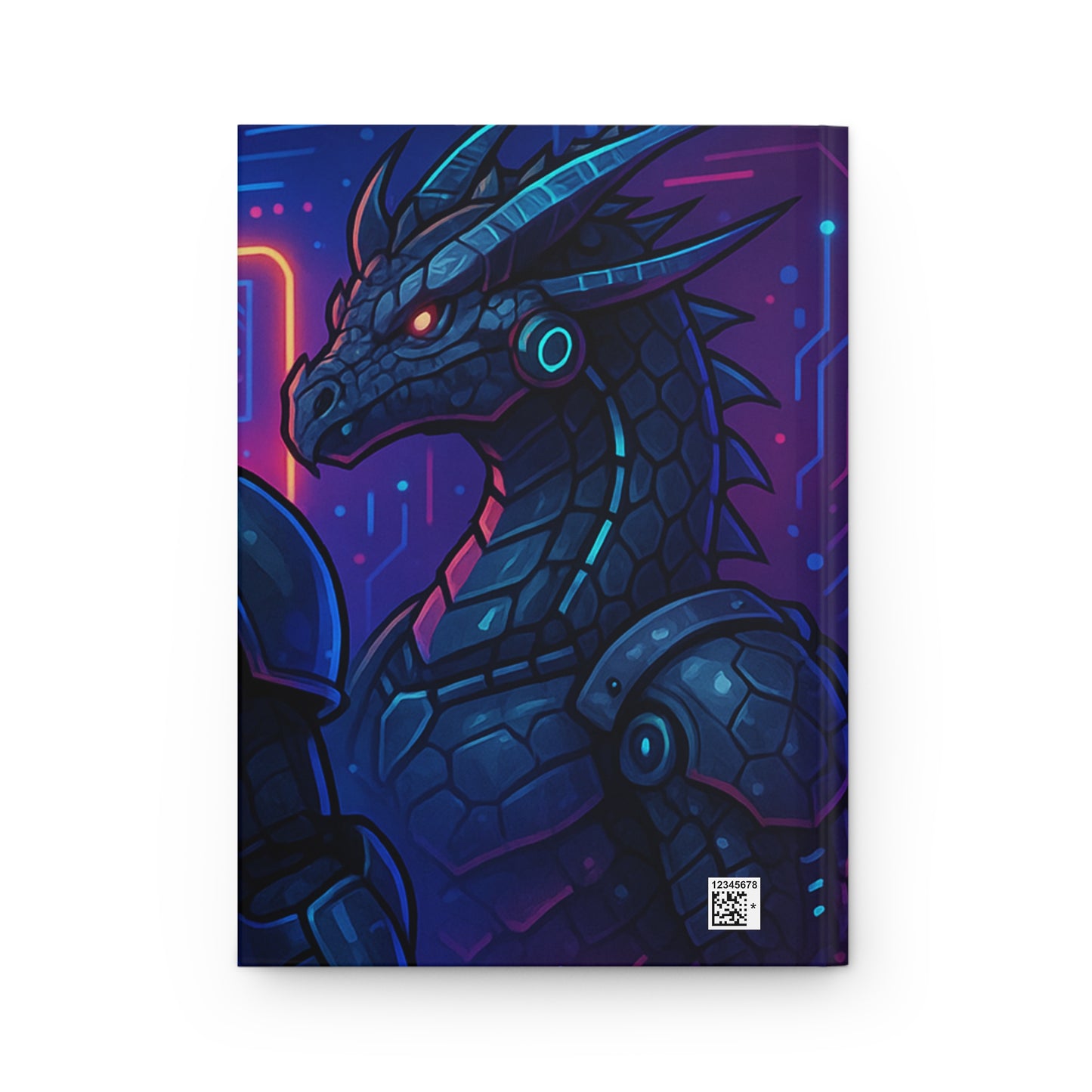 Epic Fantasy Hardcover Journal, Dragon & Knight Design, Creative Writing Notebook, Gift for Gamers, Fantasy Artwork Diary, Cool Stationery