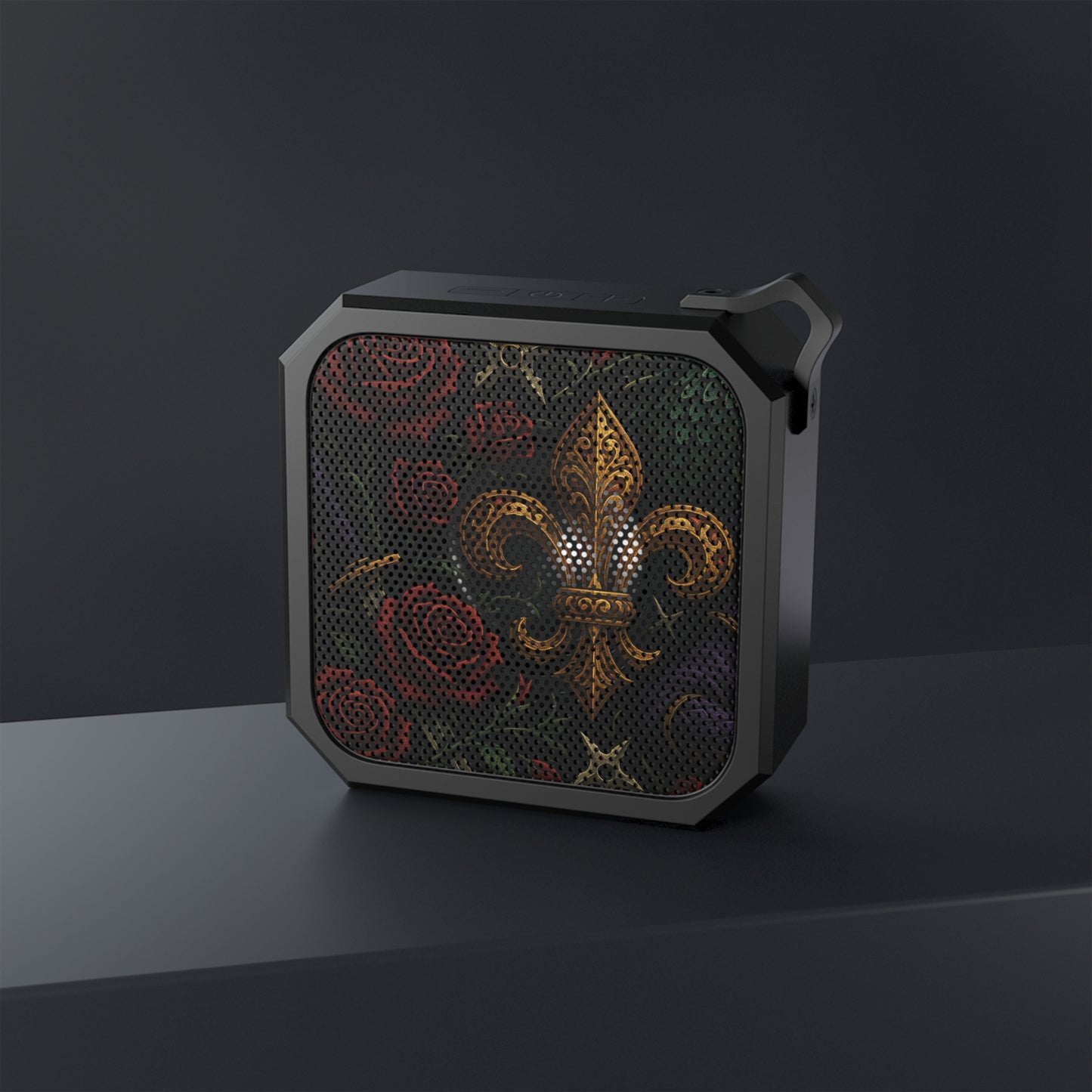 Adventure-Ready Bluetooth Speaker: Ninja Artwork, Portable Sound, Outdoor Gear, Camping Gift, Festival Accessory