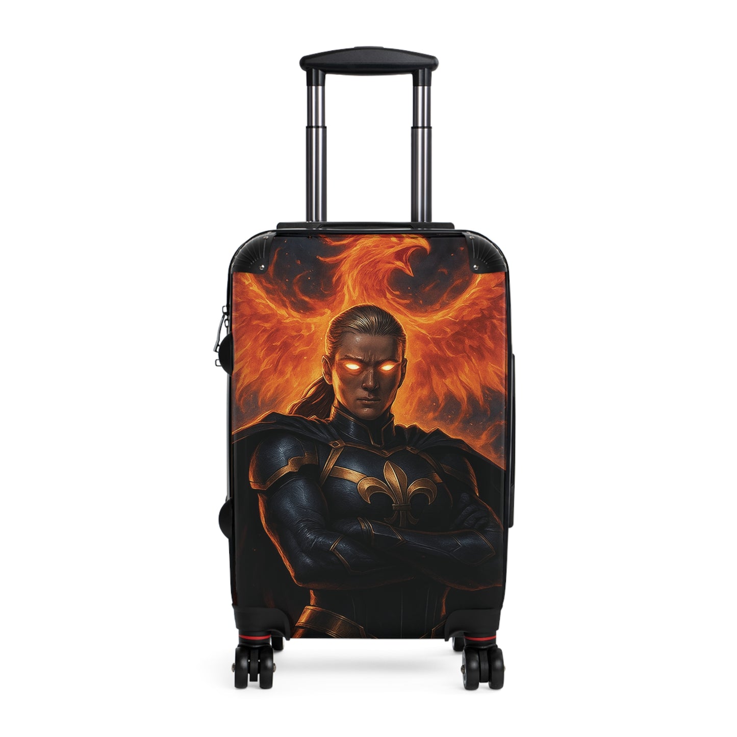 Fierce Fantasy Suitcase - Stylish Luggage for Travelers, Unique Travel Gear, Adventure Ready, Gift for Wanderlust