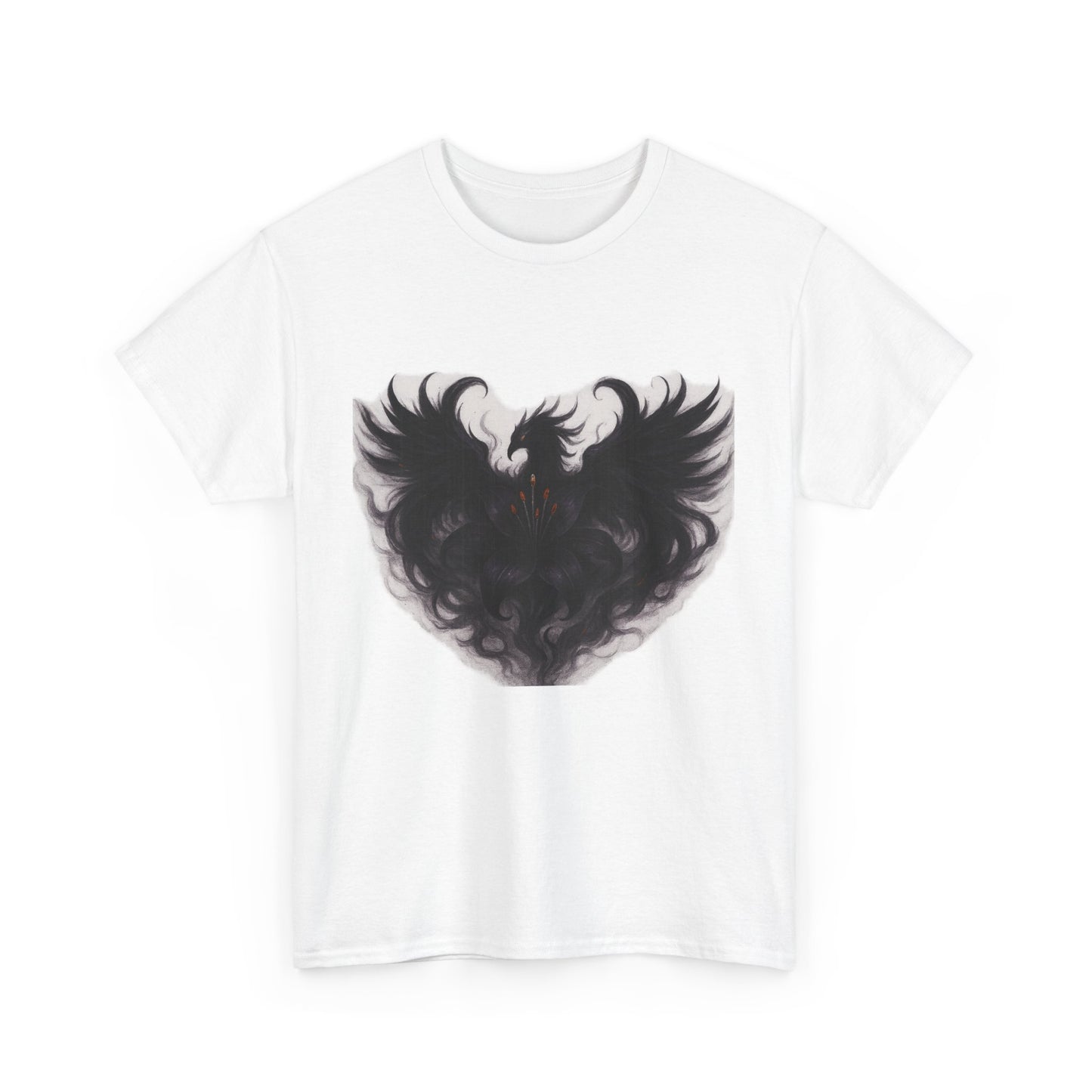 Phoenix Rising Unisex Crew Tee | Urban Style, Gift for Him/Her, Casual Wear, Music Festival, Graphic Tee