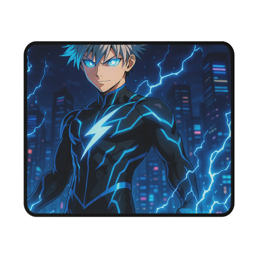 Electrifying Non-Slip Gaming Mouse Pad | Perfect for Gamers, Great Gift for Tech Lovers, Ideal for Home Office, Desk Essentials