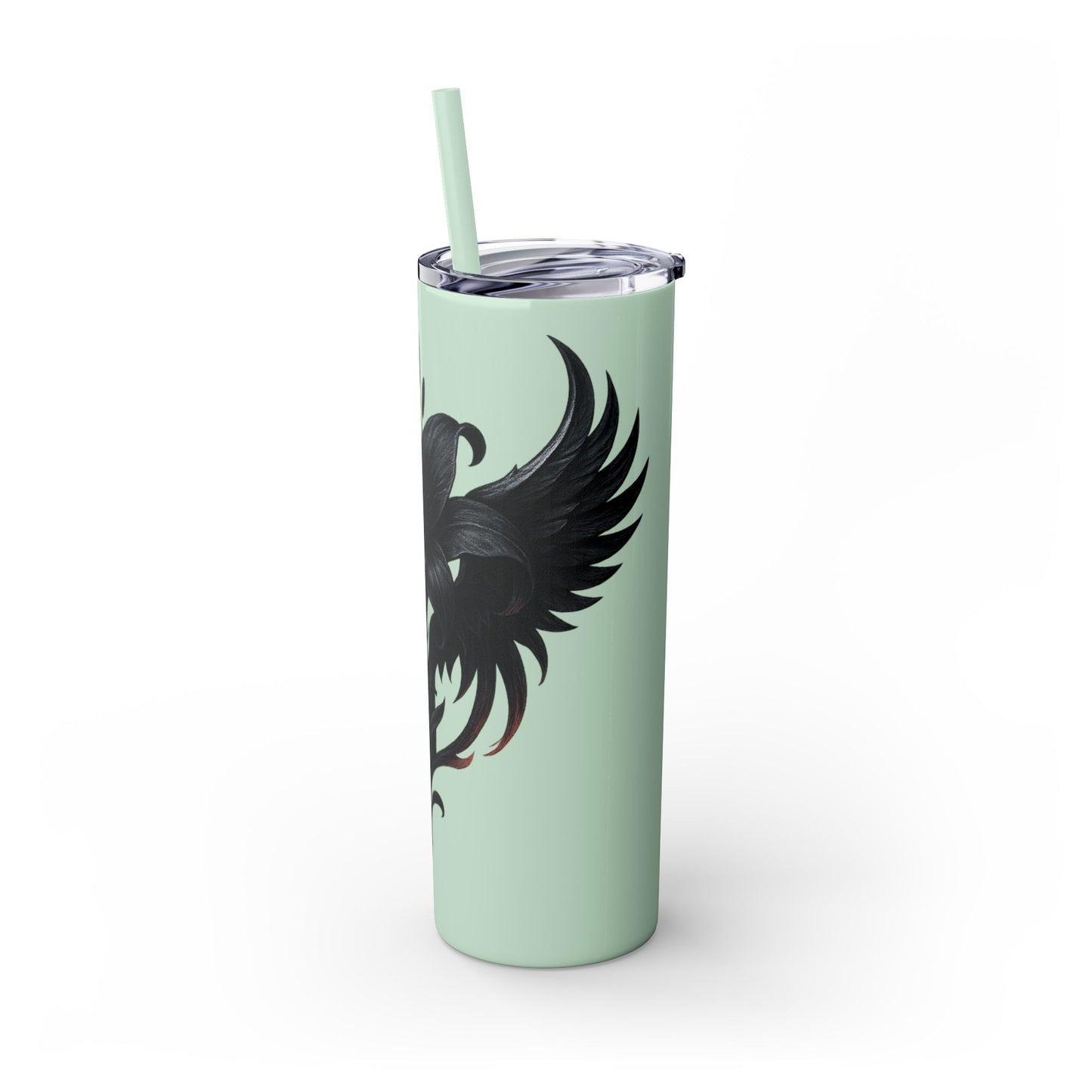 Elegant Black Floral Skinny Tumbler with Straw | Stylish Drinkware | Gift for Her, Travel Mug, Coffee Cup, Stylish Water Bottle, [...]