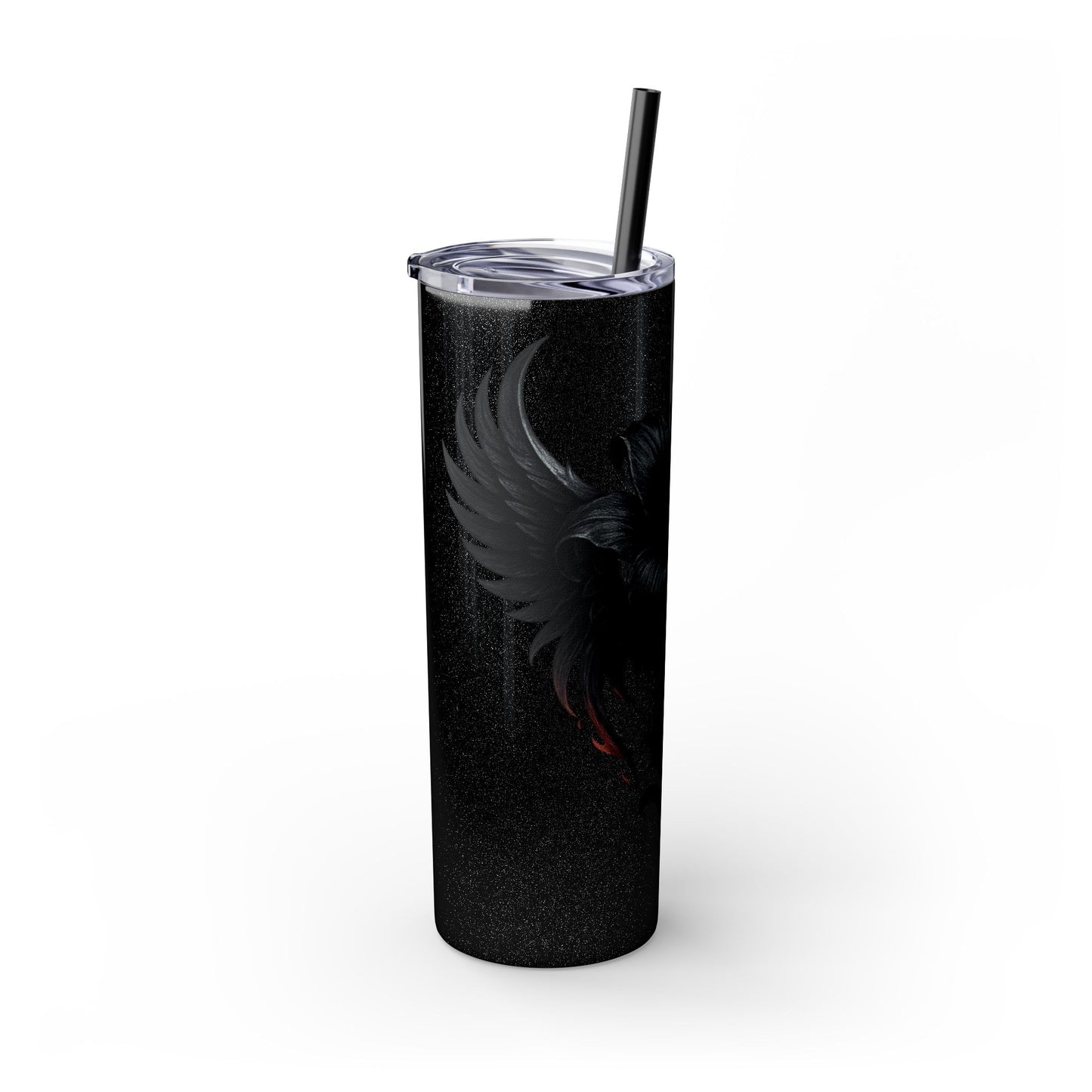 Elegant Black Floral Skinny Tumbler with Straw | Stylish Drinkware | Gift for Her, Travel Mug, Coffee Cup, Stylish Water Bottle, [...]