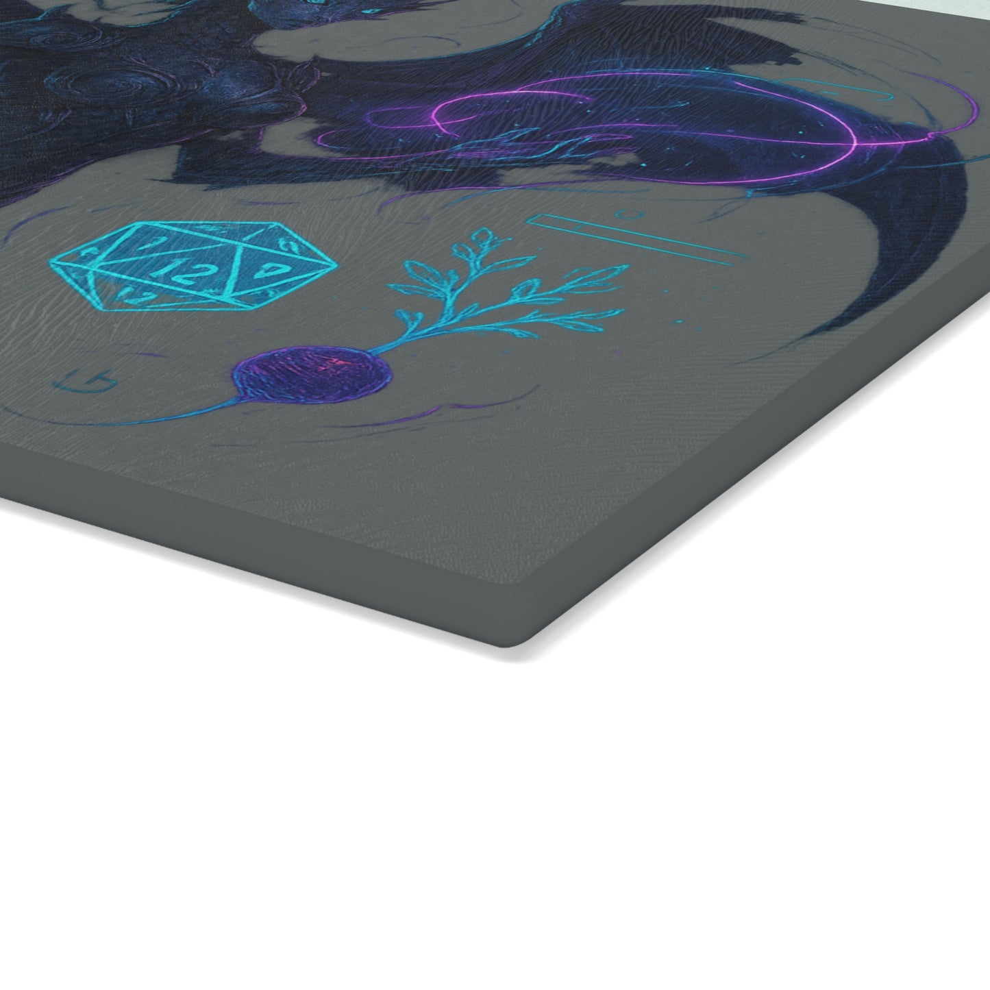 Whimsical Dragon Cutting Board, Fantasy Kitchen Decor, Culinary Gift for Gamers, Unique Kitchen Accessory, Ideal for Home Chefs