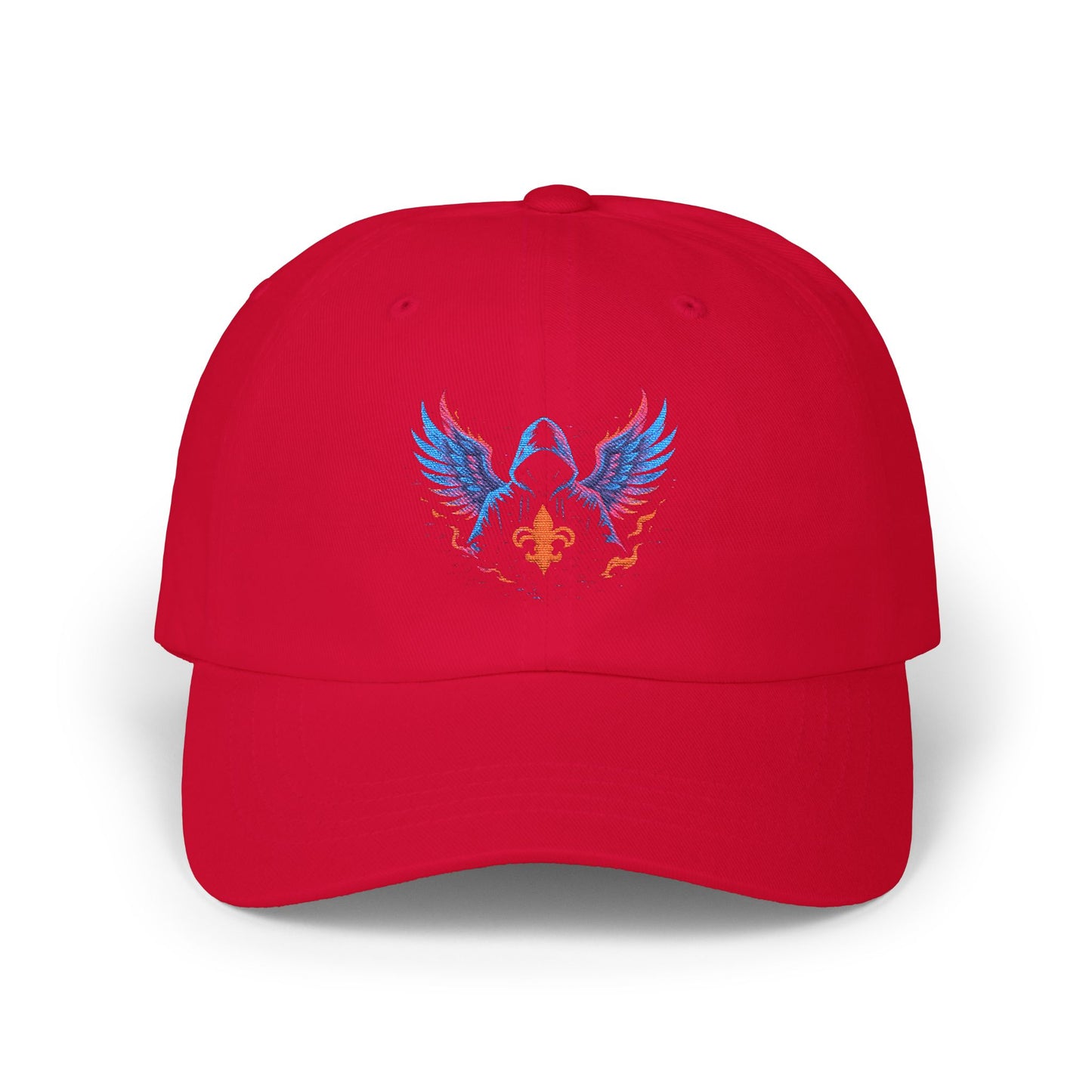 Classic Dad Cap with Colorful Wings Design, Casual Hat Gift for Father's Day, Father’s Day Gift, Trendy Cap for Men, Fashionable Accessories